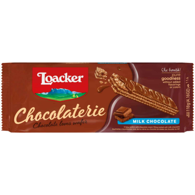  Loacker Chocolaterie Milk Chocolate 118g 