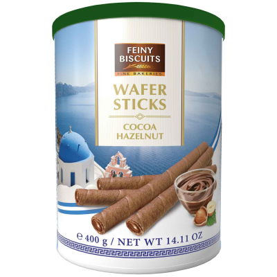  Feiny Biscuits Wafer Sticks Cocoa Hazelnut 400g 