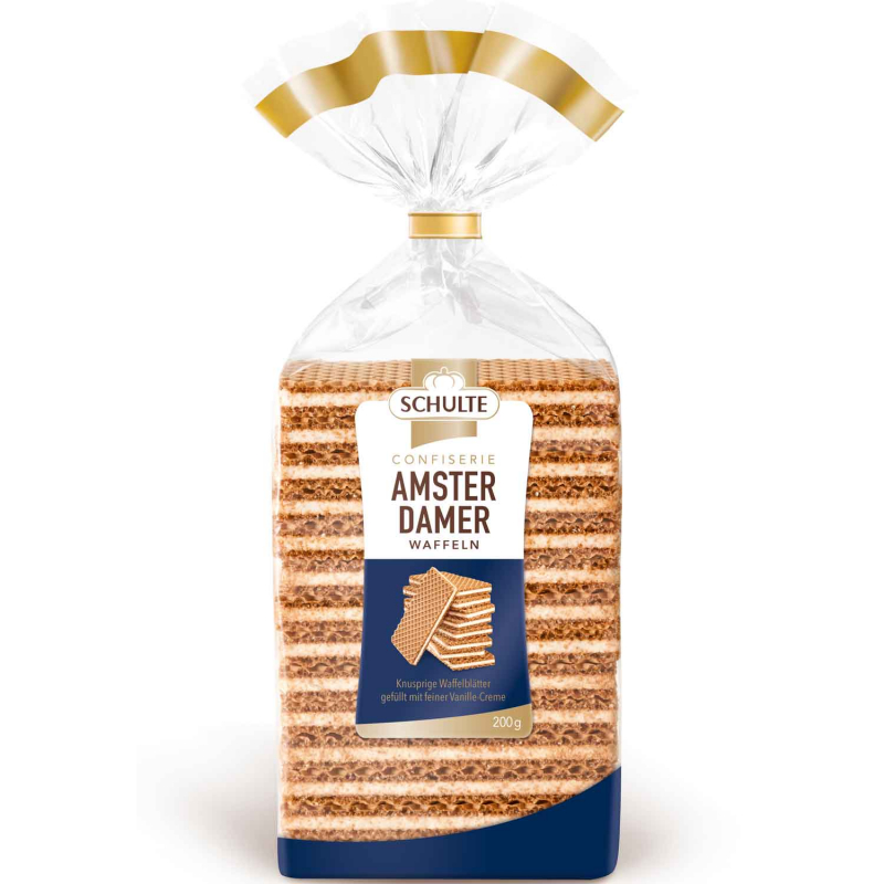  Schulte Confiserie Amsterdamer Waffeln 200g 