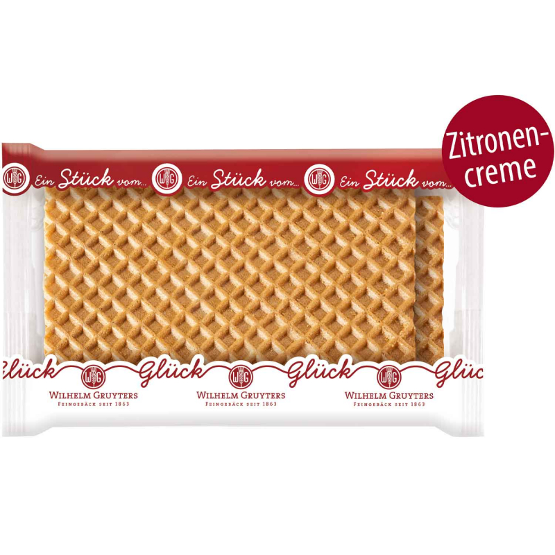 Wilhelm Gruyters Zitronencreme Waffeln 60er 