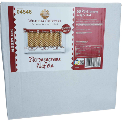  Wilhelm Gruyters Zitronencreme Waffeln 60er 