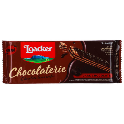  Loacker Chocolaterie Dark Chocolate 118g 