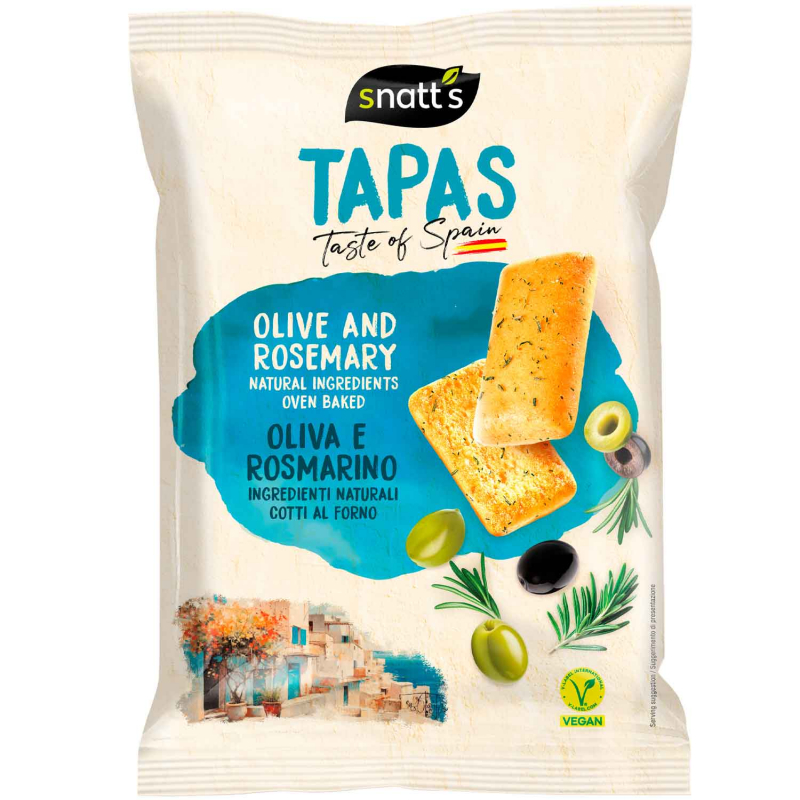  Snatt's Tapas Olive and Rosemary 110g 