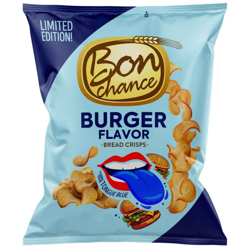  Bon Chance Bread Crisps Burger 120g 