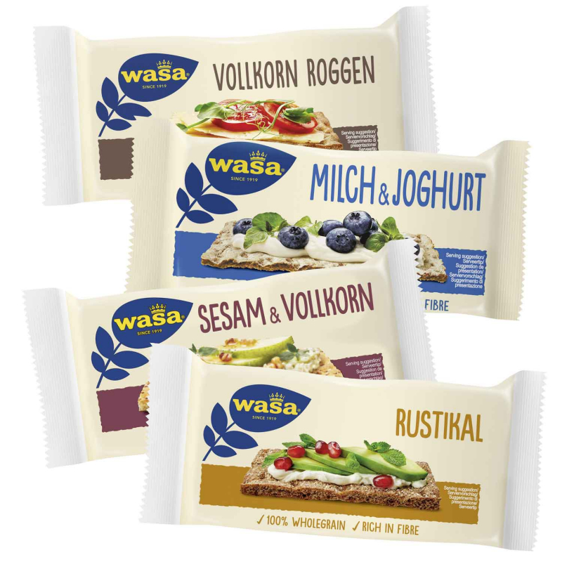  Wasa Knäckebrot Mix 100x2er 