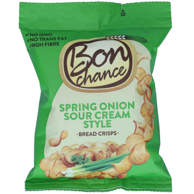  Bon Chance Bread Crisps Spring Onion & Sour Cream Style 60g 