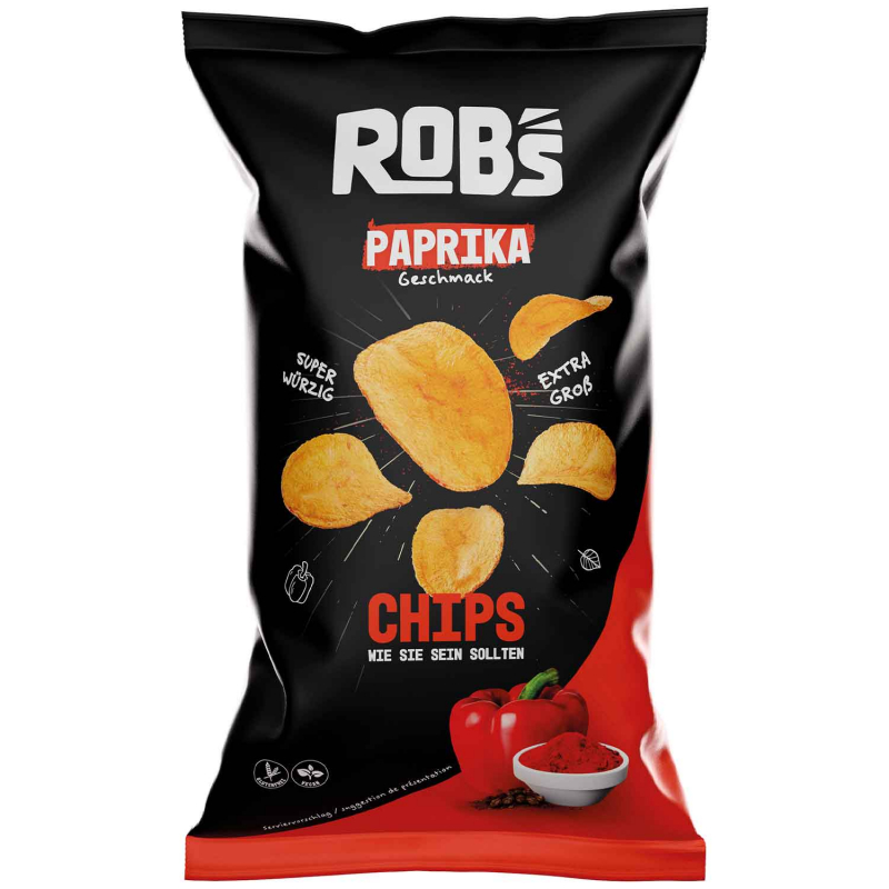  Rob's Chips Paprika 120g 