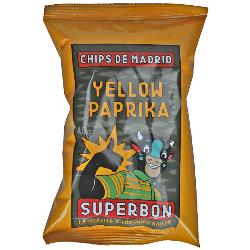  Superbon Chips de Madrid Yellow Paprika 45g 