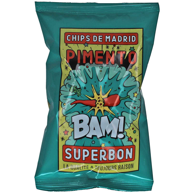  Superbon Chips de Madrid Pimento 45g 
