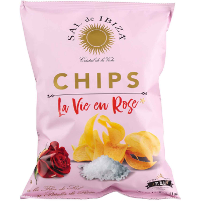  Sal de Ibiza Chips La Vie en Rose 125g 