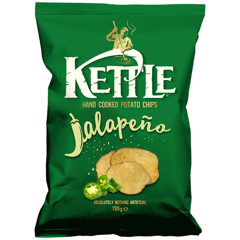  Kettle Chips Jalapeño 130g 