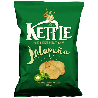  Kettle Chips Jalapeño 130g 
