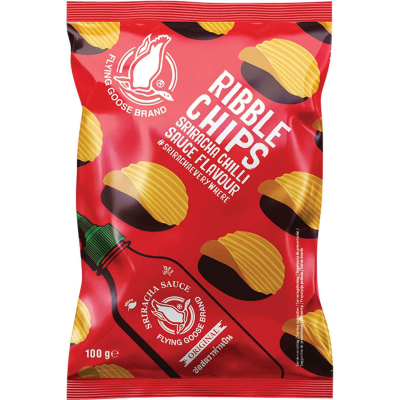  Flying Goose Brand Ribble Chips Sriracha Chilli Sauce 100g 