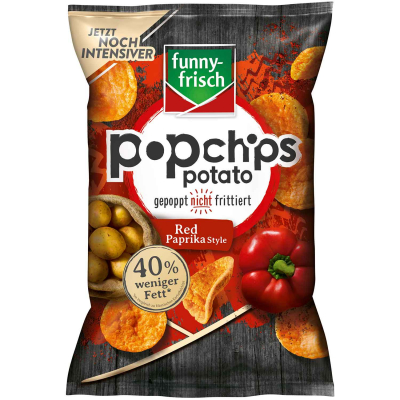  funny-frisch Popchips Red Paprika Style 80g 
