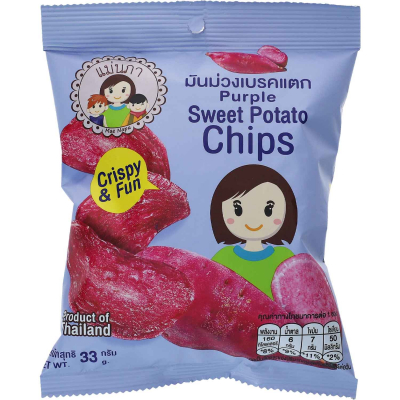 Mae Napa Purple Sweet Potato Chips 33g 