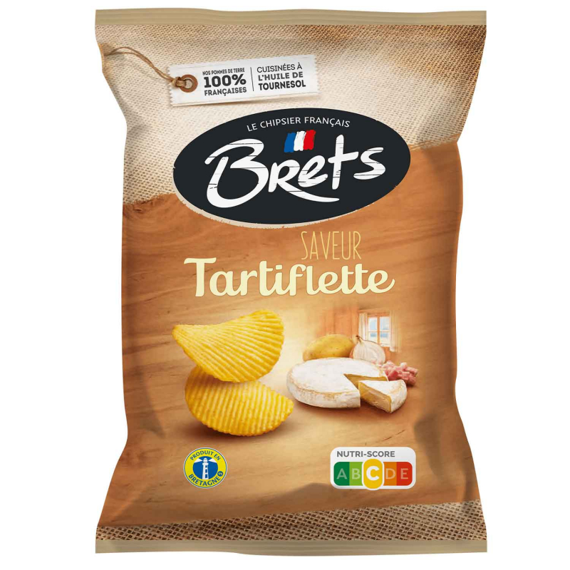  Brets Chips Tartiflette 125g 