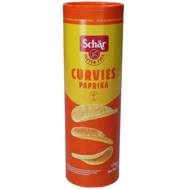  Schär Glutenfrei Curvies Paprika 170g 