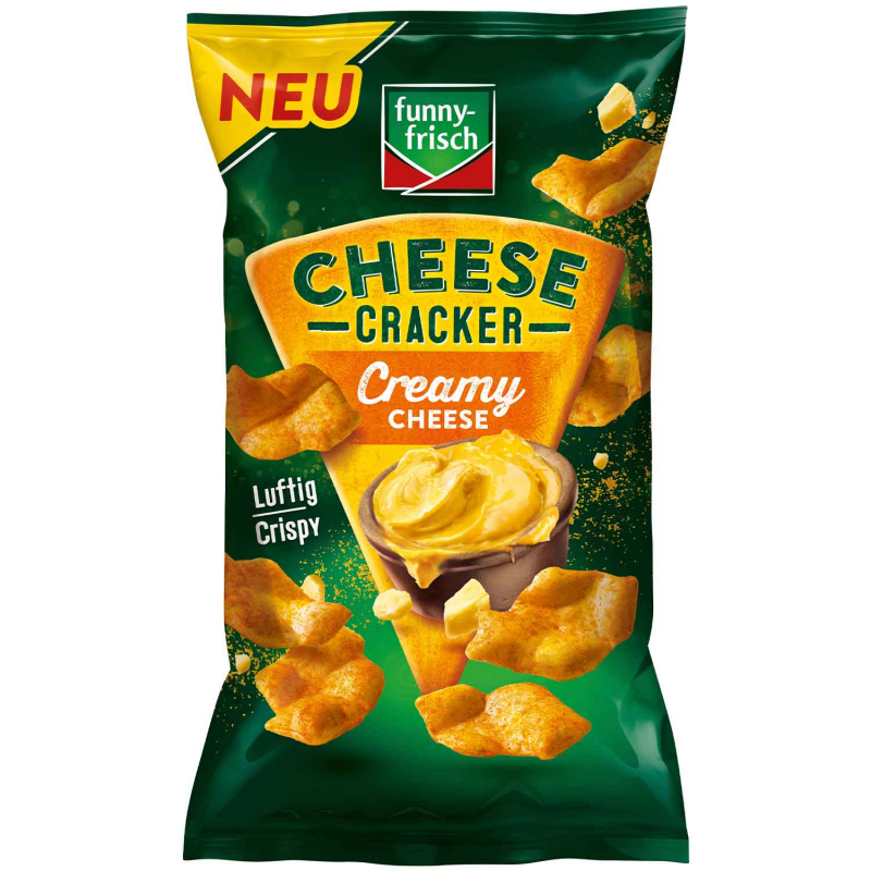  funny-frisch Cheese Cracker Creamy Cheese 100g 