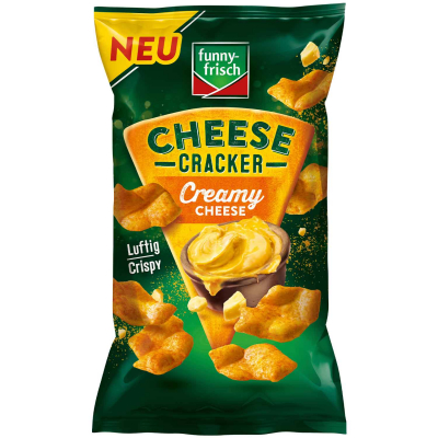  funny-frisch Cheese Cracker Creamy Cheese 100g 