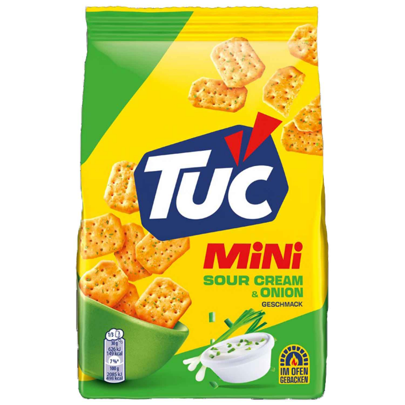  TUC Mini Sour Cream & Onion 120g 