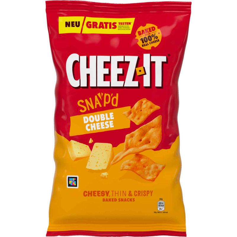  Cheez It Snap'd Double Cheese 120g 