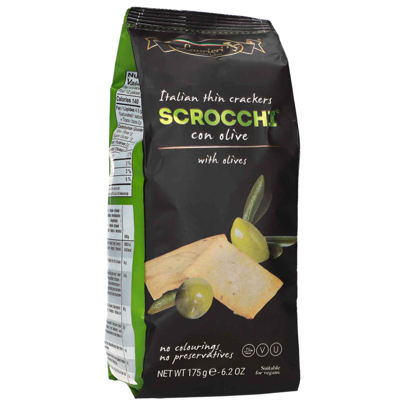  Laurieri Scrocchi con Olive 175g 