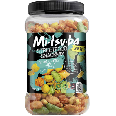  Mitsuba Streetfood Snackmix Thai Green Curry Style 1kg 
