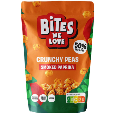  BitesWeLove Crunchy Peas Smoked Paprika 100g (MHD 07.12.2025) 