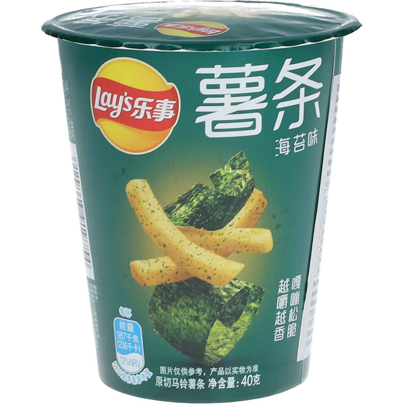  Lay's French Fries Seaweed Cup 40g 