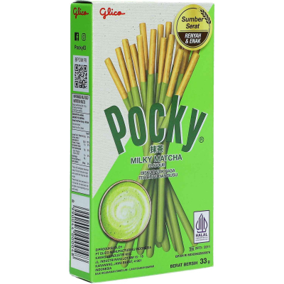  Pocky Milky Matcha Sticks 33g 