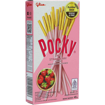  Pocky Strawberry Sticks 45g 