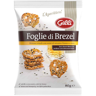  Gilli Foglie di Brezel Sesam 80g 