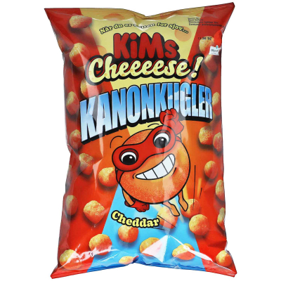  KiMs Cheeeese! Kanonkugler Cheddar 135g 