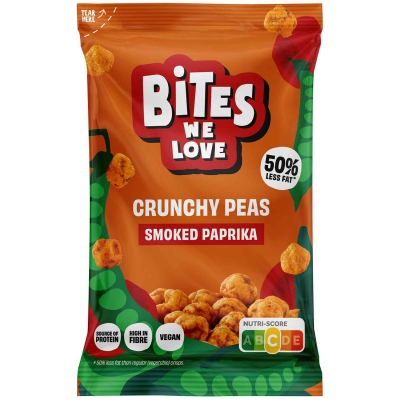  BitesWeLove Crunchy Peas Smoked Paprika 30g 