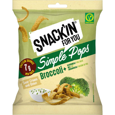  Snack'in For You Simple Pops Broccoli 40g 