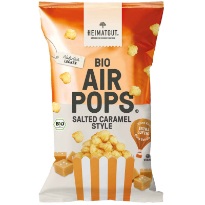  Heimatgut Bio AirPops Salted Caramel Style 55g 