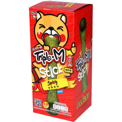 Triple-M Seaweed Stick Spicy 9er 
