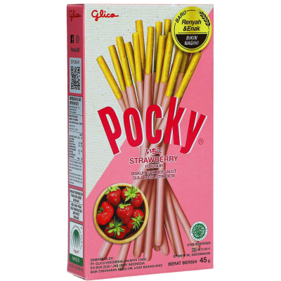  Pocky Strawberry Sticks 