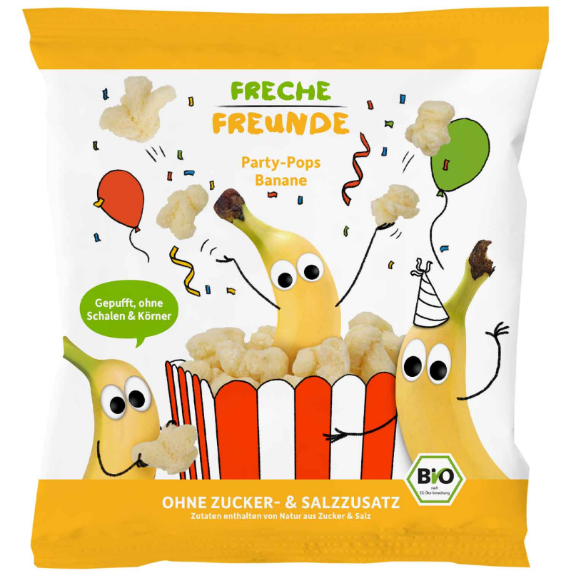  Freche Freunde Party-Pops Banane Bio 15g 