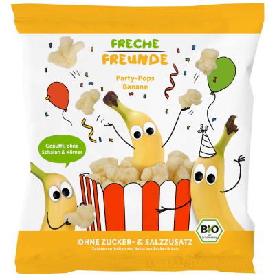  Freche Freunde Party-Pops Banane Bio 15g 