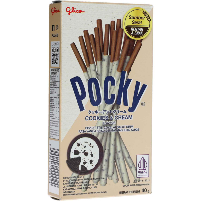  Pocky Cookies & Creme Sticks 40g 