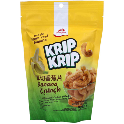  Dua Kelinci Krip Krip Banana Crunch 80g 