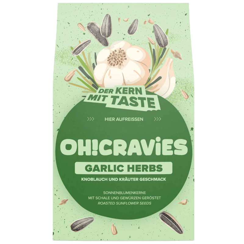  OH!CRAVIES Garlic Herbs 60g 