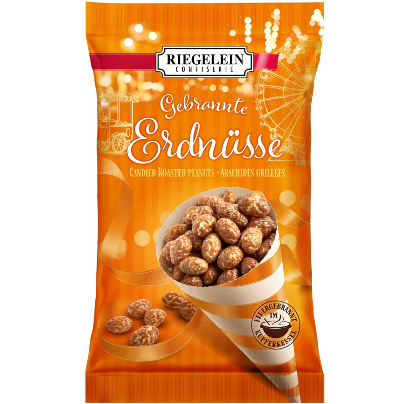  Riegelein Gebrannte Erdnüsse 150g 