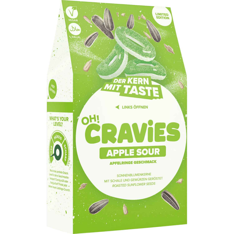  OH!CRAVIES Apple Sour 60g 