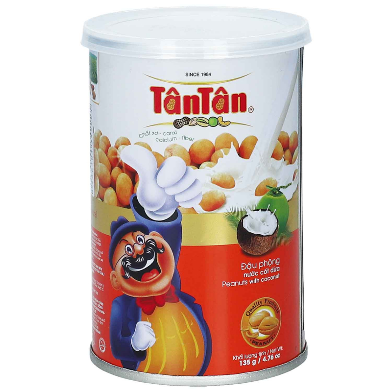  Tan Tan Roasted Peanuts with Coconut 135g 