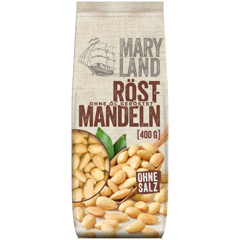  Maryland Röst-Mandeln 400g 