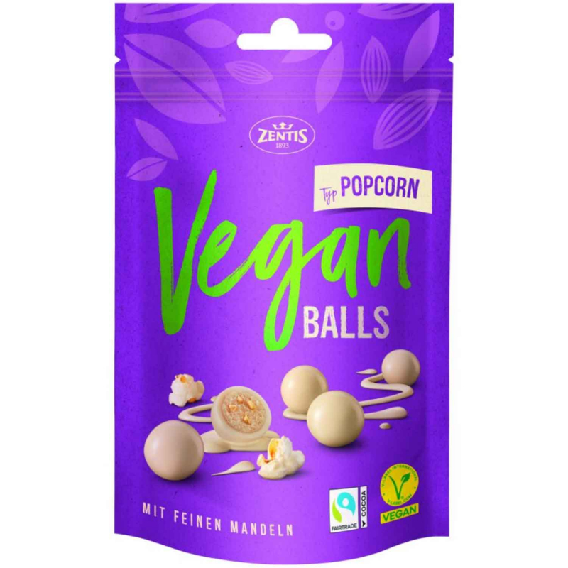  Zentis Vegan Balls Typ Popcorn 90g 