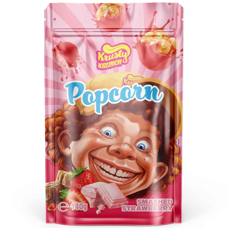  Krusty Krunch Popcorn Smashed Strawberry 140g 