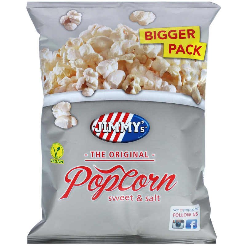 Jimmy's Popcorn The Original Sweet & Salt 100g 